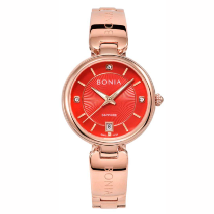 Bonia Elegance BNB10733-2562 Stainless Steel Band Analog Women Watch 